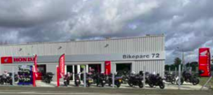 bikeparc bikeparc72 concessionnaire panorama honda moto mans vente achat reprise dépôt financements entretien